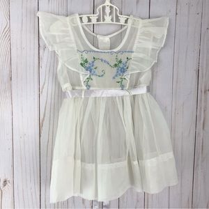 Vintage Apron Pinafore Dress